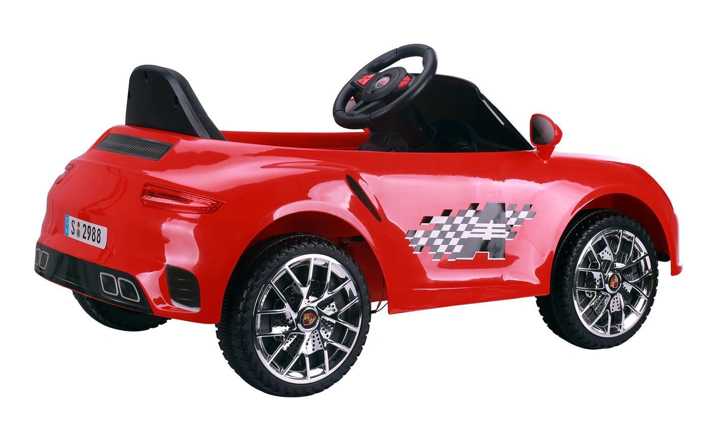 Porsche Dream Ride: 12V Electric Car for Kids - Control, Suspension, & Display!